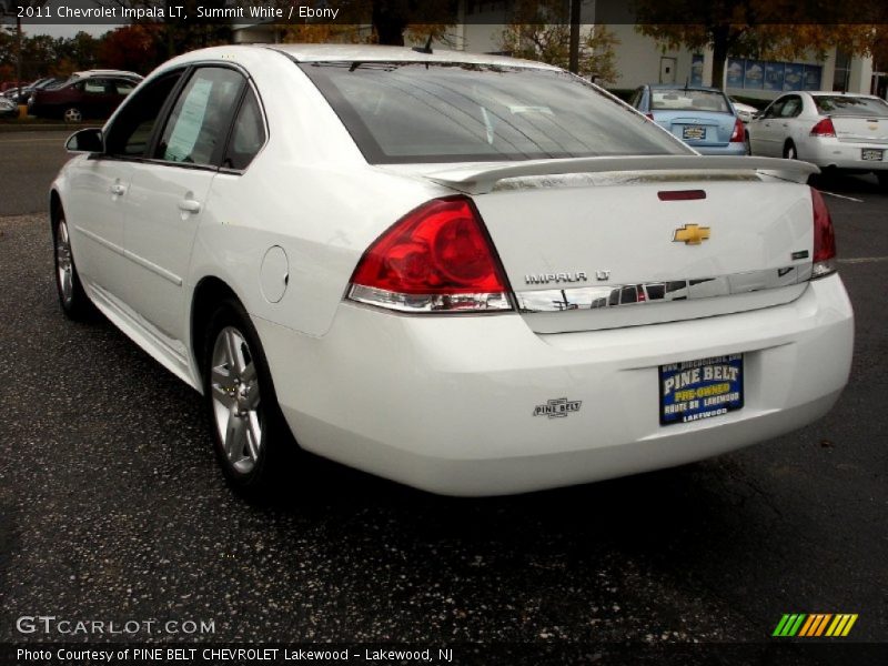 Summit White / Ebony 2011 Chevrolet Impala LT