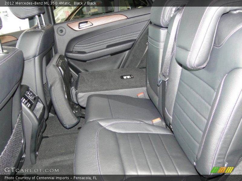 Black / Black 2012 Mercedes-Benz ML 350 4Matic