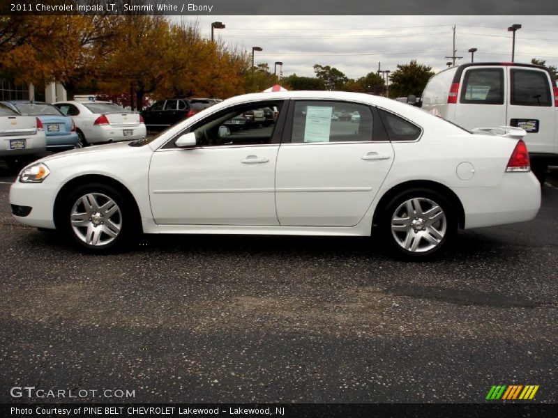 Summit White / Ebony 2011 Chevrolet Impala LT