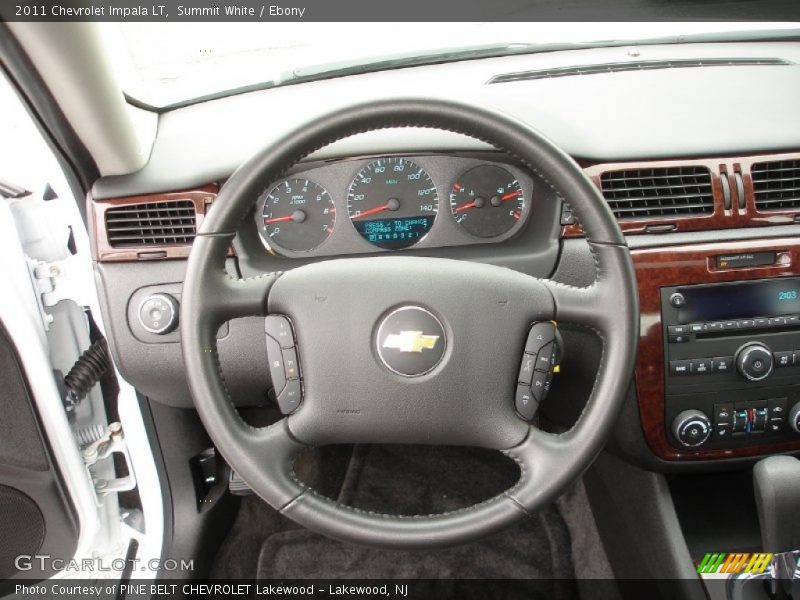Summit White / Ebony 2011 Chevrolet Impala LT