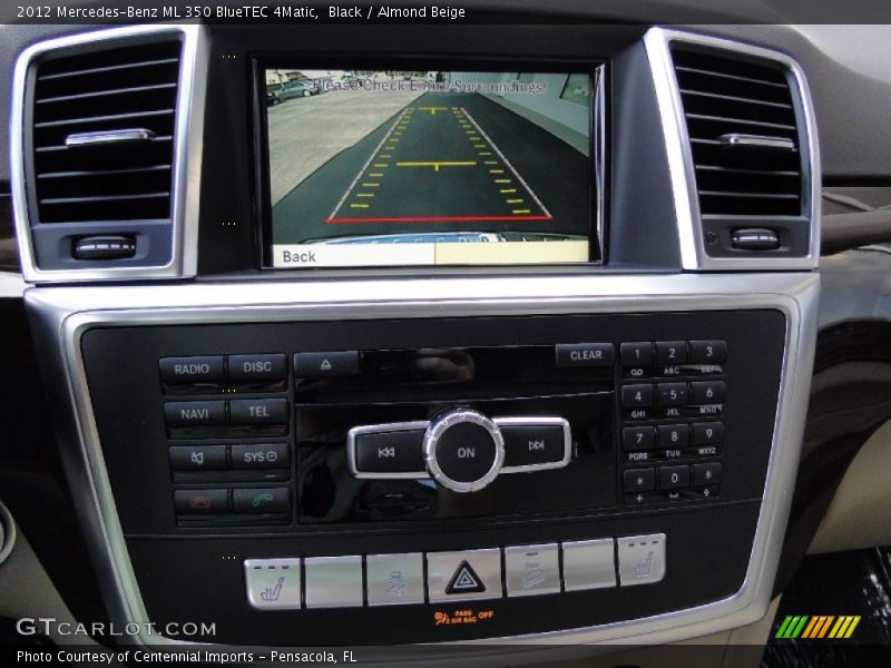 Controls of 2012 ML 350 BlueTEC 4Matic