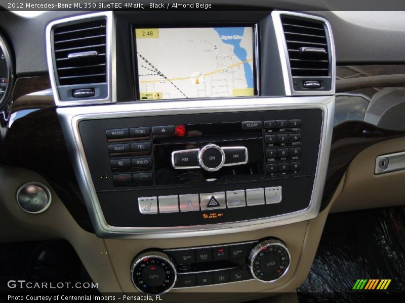 Navigation of 2012 ML 350 BlueTEC 4Matic