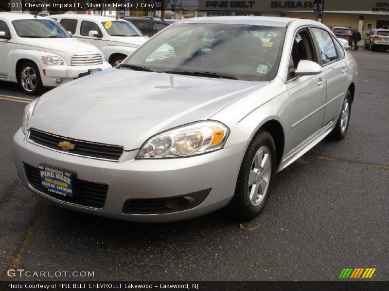 Silver Ice Metallic / Gray 2011 Chevrolet Impala LT