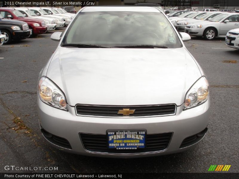 Silver Ice Metallic / Gray 2011 Chevrolet Impala LT