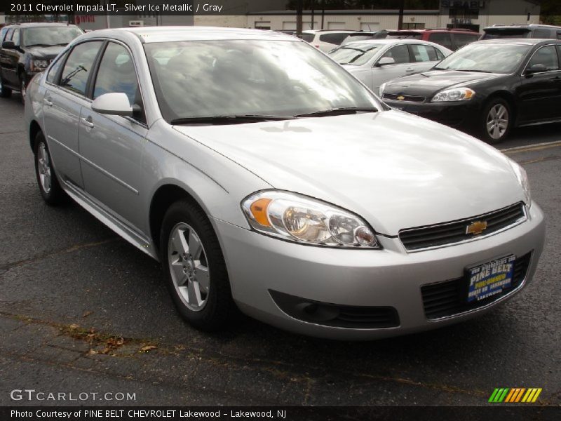 Silver Ice Metallic / Gray 2011 Chevrolet Impala LT