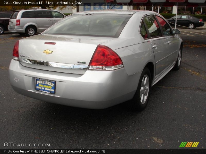 Silver Ice Metallic / Gray 2011 Chevrolet Impala LT