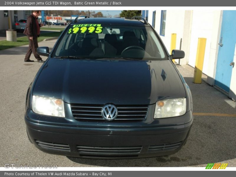 Baltic Green Metallic / Black 2004 Volkswagen Jetta GLS TDI Wagon