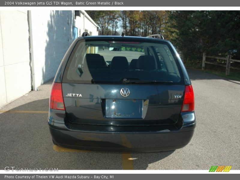 Baltic Green Metallic / Black 2004 Volkswagen Jetta GLS TDI Wagon