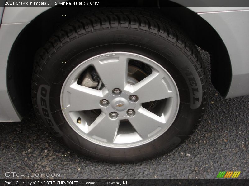 Silver Ice Metallic / Gray 2011 Chevrolet Impala LT