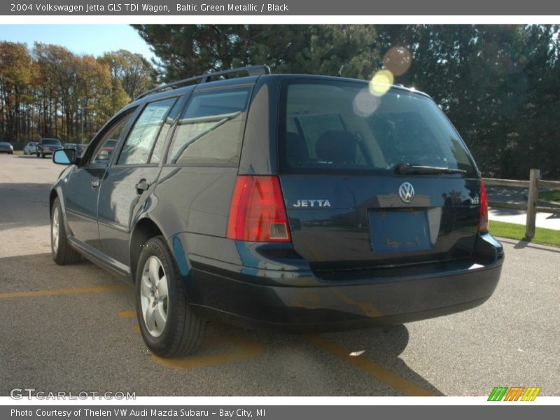 Baltic Green Metallic / Black 2004 Volkswagen Jetta GLS TDI Wagon