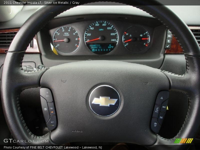 Silver Ice Metallic / Gray 2011 Chevrolet Impala LT