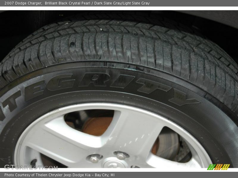 Brilliant Black Crystal Pearl / Dark Slate Gray/Light Slate Gray 2007 Dodge Charger