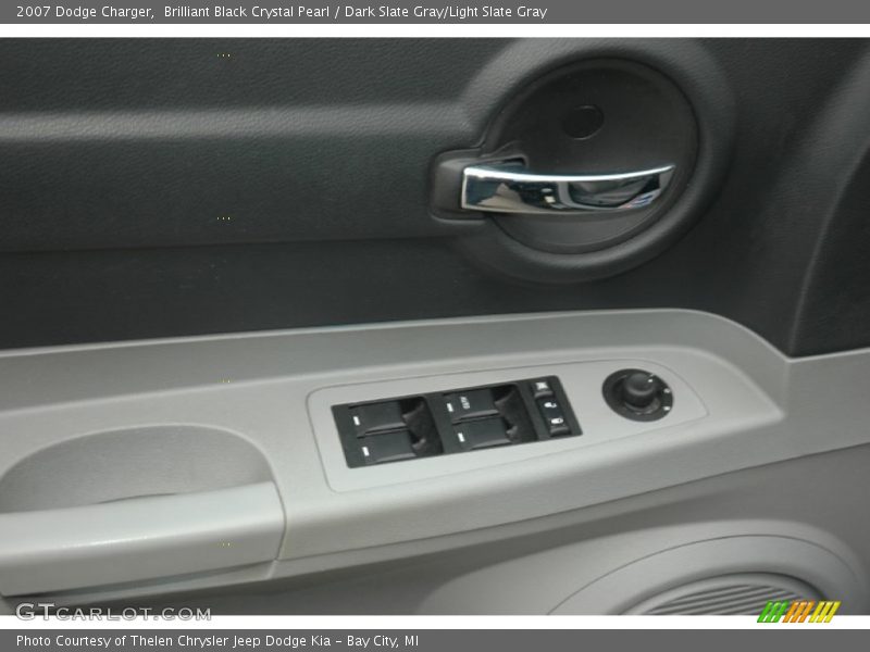 Brilliant Black Crystal Pearl / Dark Slate Gray/Light Slate Gray 2007 Dodge Charger