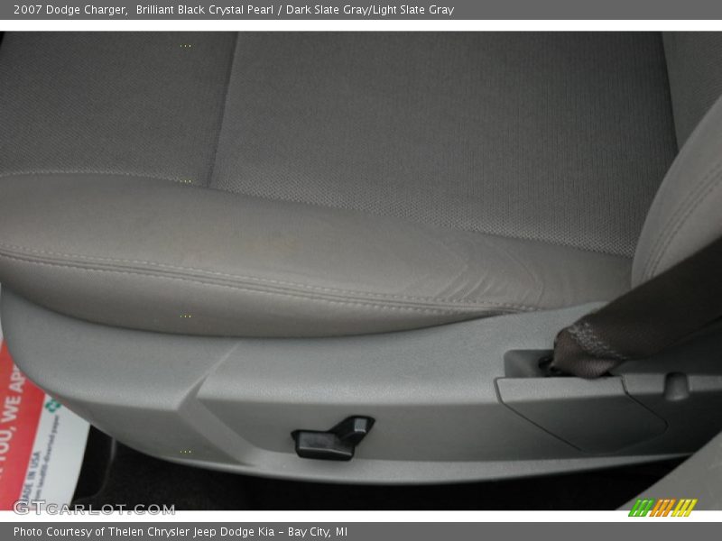 Brilliant Black Crystal Pearl / Dark Slate Gray/Light Slate Gray 2007 Dodge Charger
