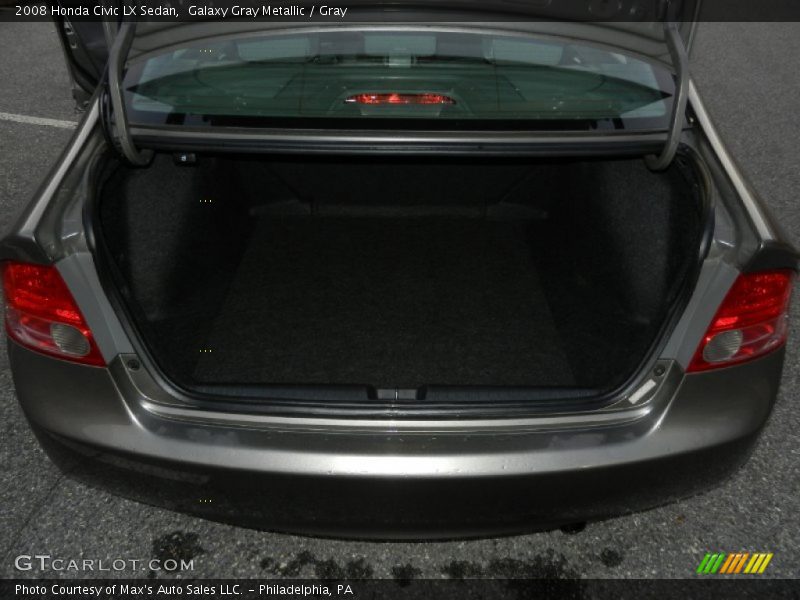 Galaxy Gray Metallic / Gray 2008 Honda Civic LX Sedan