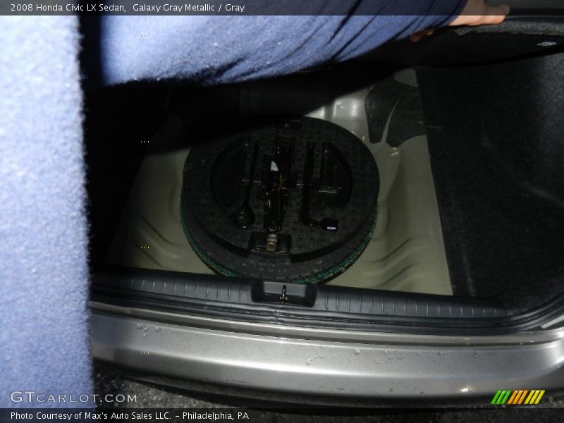 Galaxy Gray Metallic / Gray 2008 Honda Civic LX Sedan