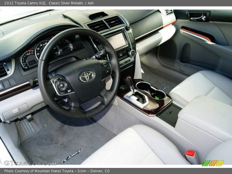 Classic Silver Metallic / Ash 2012 Toyota Camry XLE