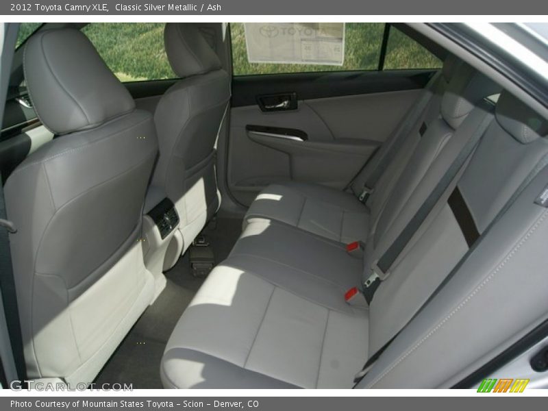 Classic Silver Metallic / Ash 2012 Toyota Camry XLE