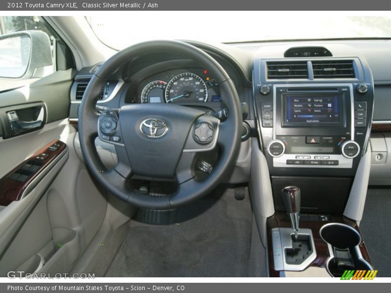 Classic Silver Metallic / Ash 2012 Toyota Camry XLE