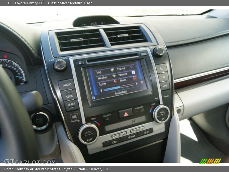 Classic Silver Metallic / Ash 2012 Toyota Camry XLE