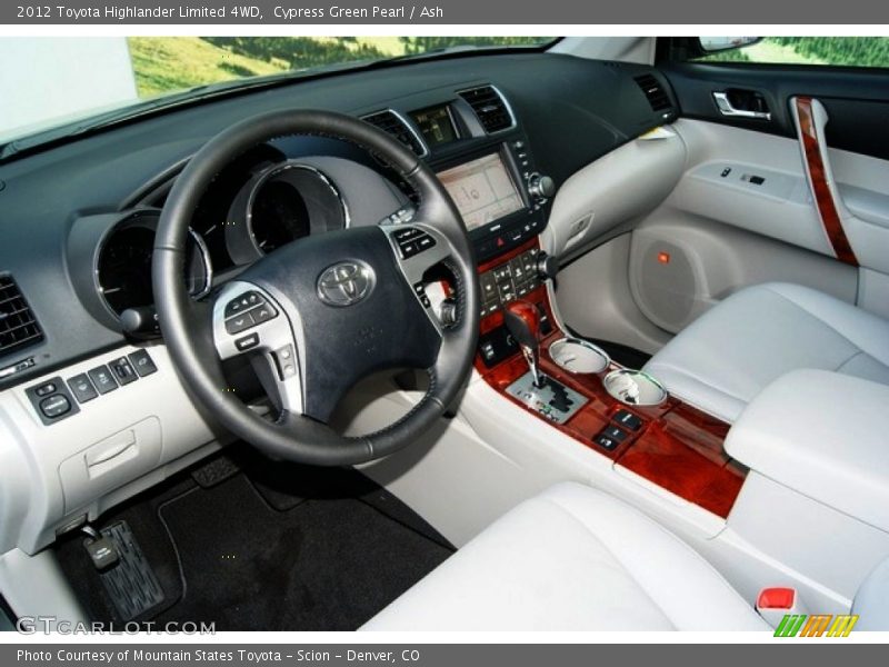  2012 Highlander Limited 4WD Ash Interior