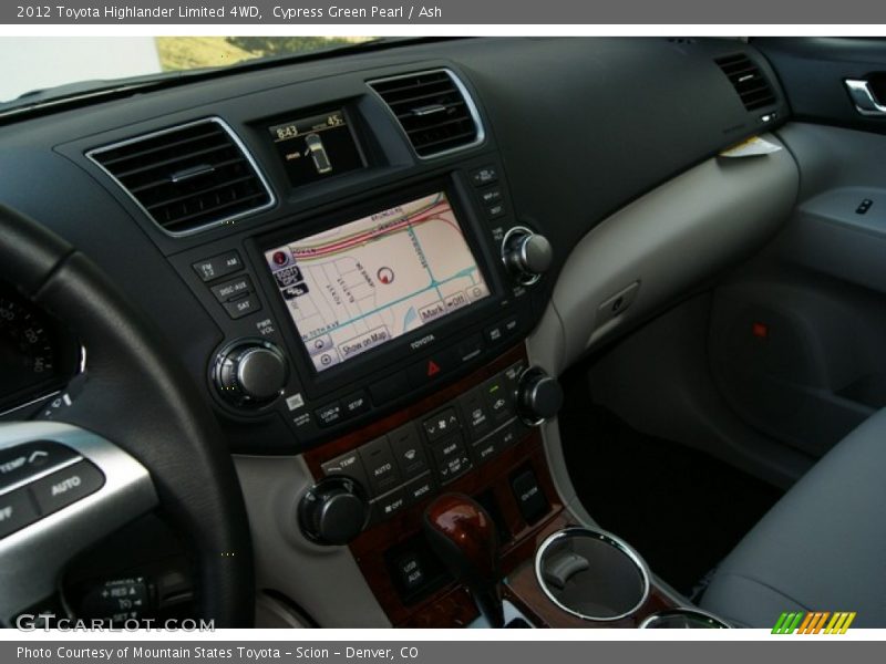 Cypress Green Pearl / Ash 2012 Toyota Highlander Limited 4WD