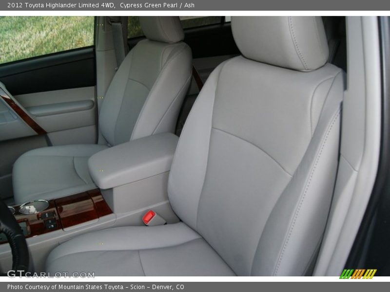 Cypress Green Pearl / Ash 2012 Toyota Highlander Limited 4WD