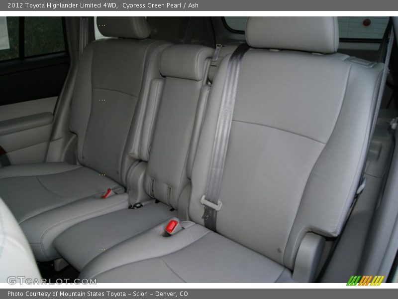  2012 Highlander Limited 4WD Ash Interior
