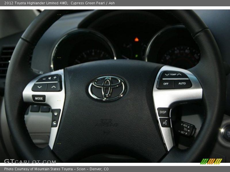 Cypress Green Pearl / Ash 2012 Toyota Highlander Limited 4WD