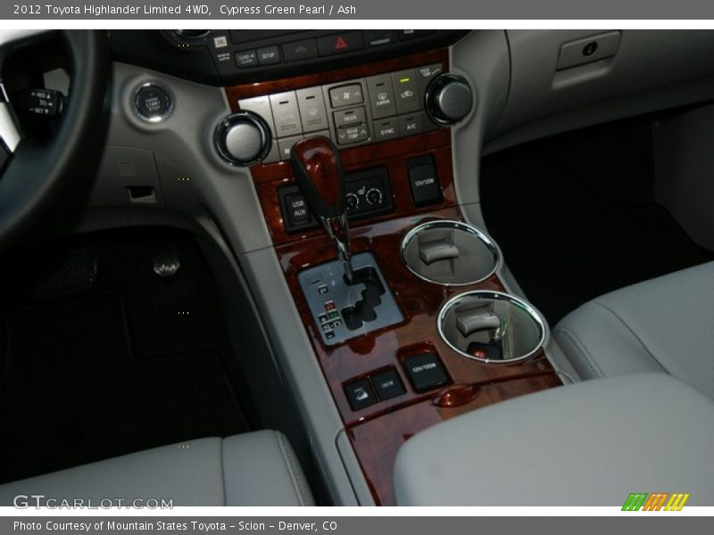 Cypress Green Pearl / Ash 2012 Toyota Highlander Limited 4WD