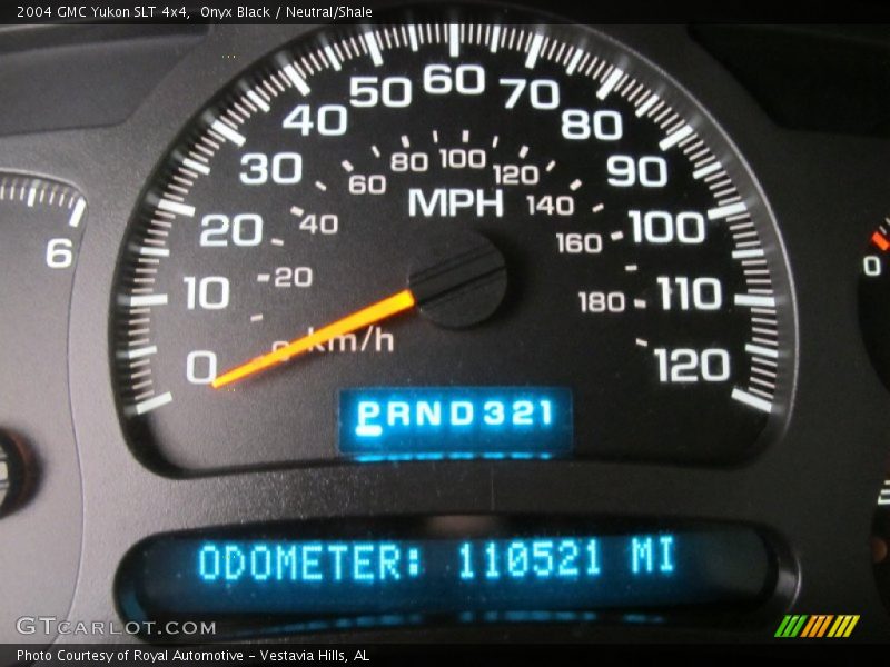 Onyx Black / Neutral/Shale 2004 GMC Yukon SLT 4x4