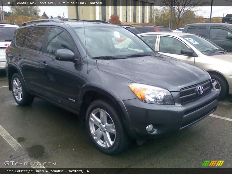 Flint Mica / Dark Charcoal 2008 Toyota RAV4 Sport 4WD