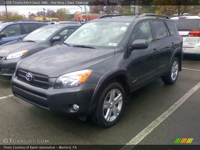 Flint Mica / Dark Charcoal 2008 Toyota RAV4 Sport 4WD