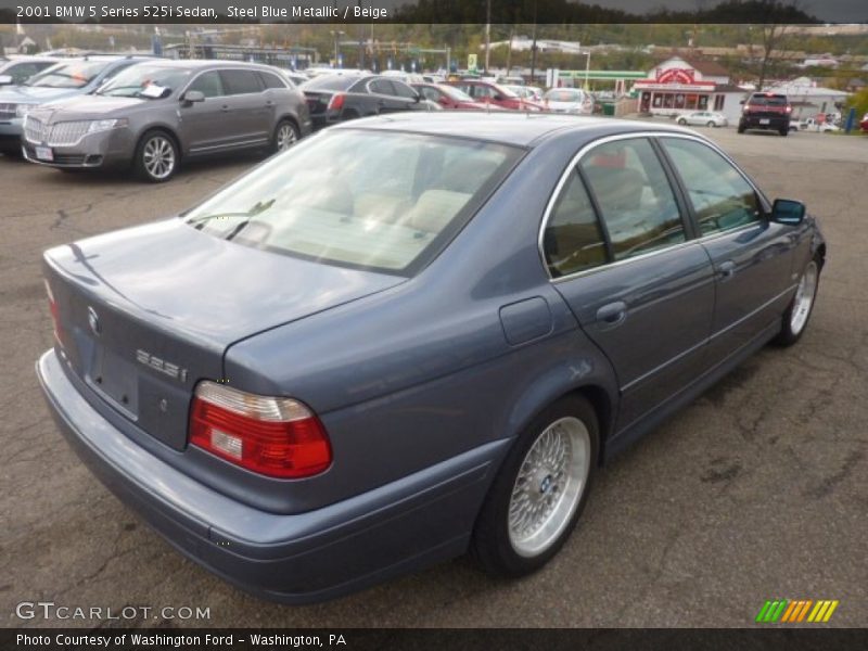  2001 5 Series 525i Sedan Steel Blue Metallic