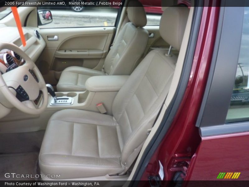 Merlot Metallic / Pebble Beige 2006 Ford Freestyle Limited AWD