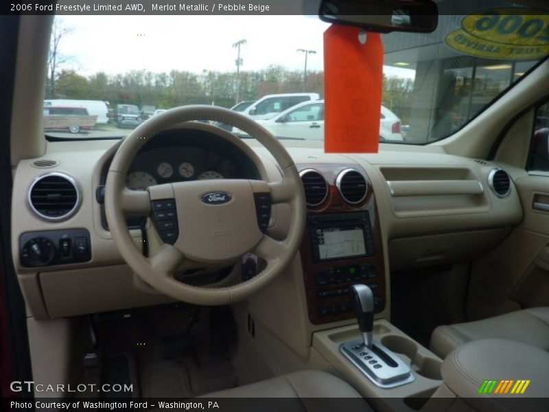 Merlot Metallic / Pebble Beige 2006 Ford Freestyle Limited AWD