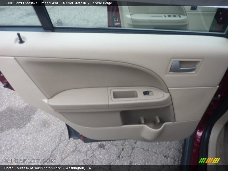 Merlot Metallic / Pebble Beige 2006 Ford Freestyle Limited AWD