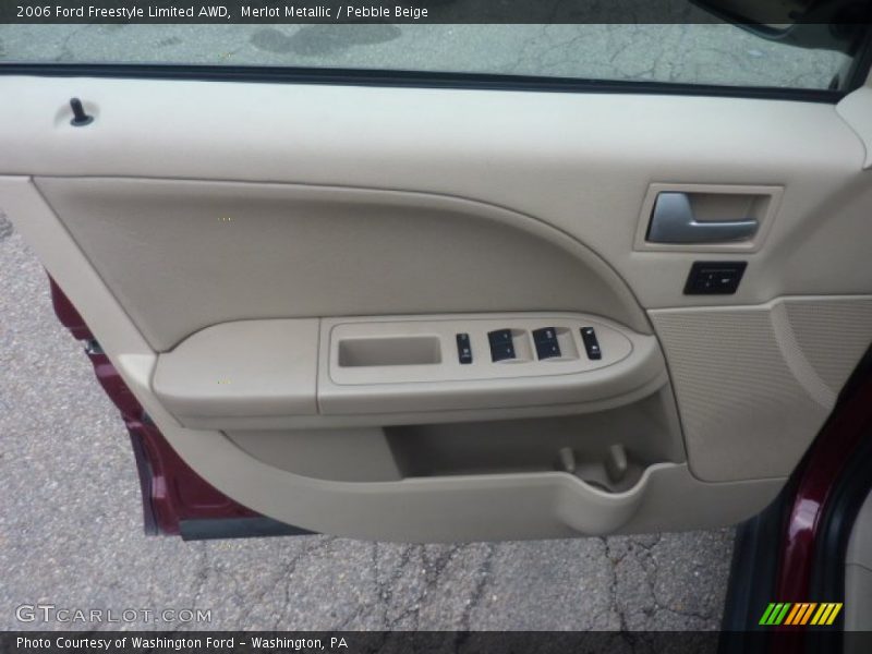 Merlot Metallic / Pebble Beige 2006 Ford Freestyle Limited AWD