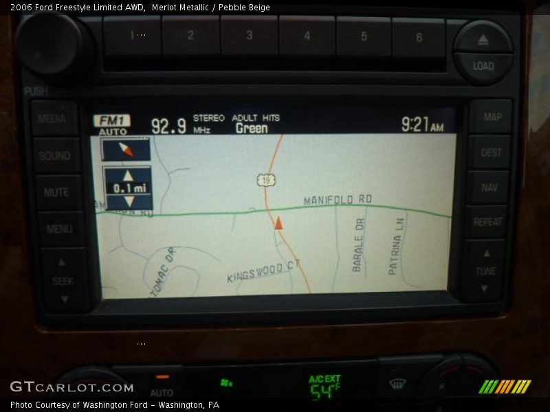 Merlot Metallic / Pebble Beige 2006 Ford Freestyle Limited AWD