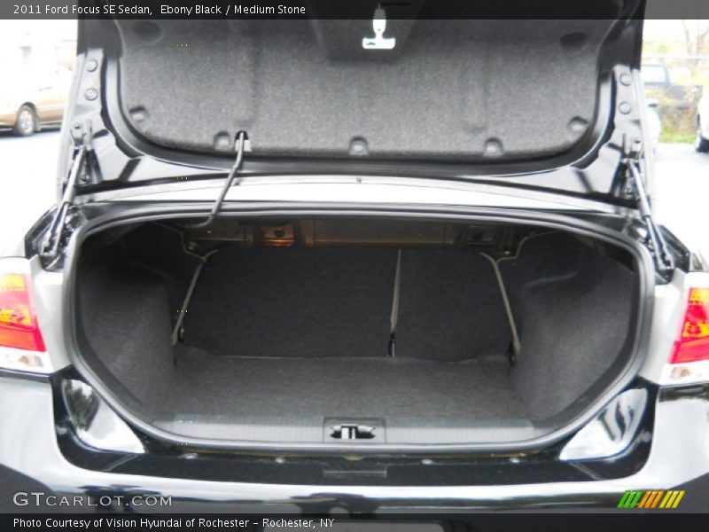 Ebony Black / Medium Stone 2011 Ford Focus SE Sedan