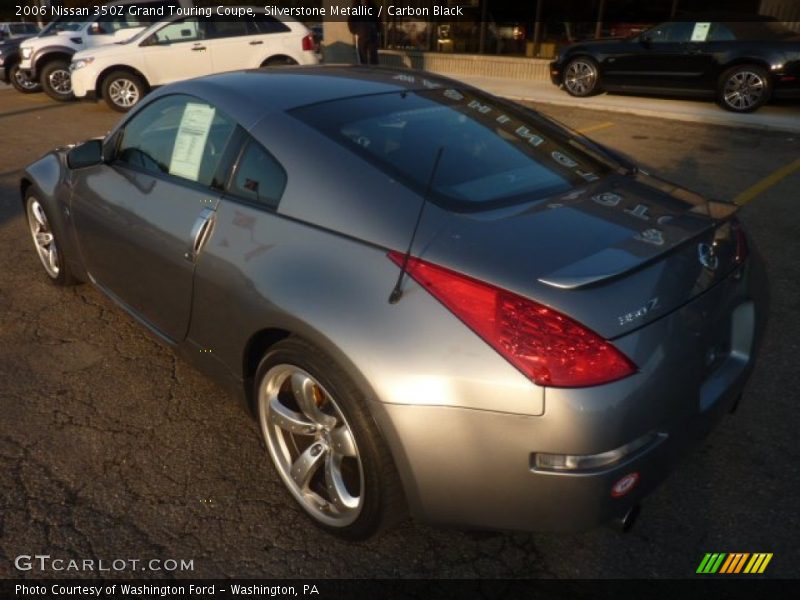 Silverstone Metallic / Carbon Black 2006 Nissan 350Z Grand Touring Coupe
