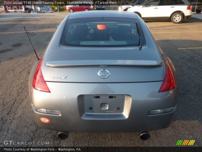 Silverstone Metallic / Carbon Black 2006 Nissan 350Z Grand Touring Coupe