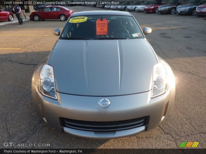 Silverstone Metallic / Carbon Black 2006 Nissan 350Z Grand Touring Coupe