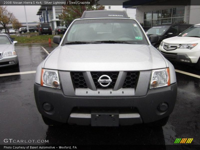 Silver Lightning / Steel/Graphite 2008 Nissan Xterra S 4x4