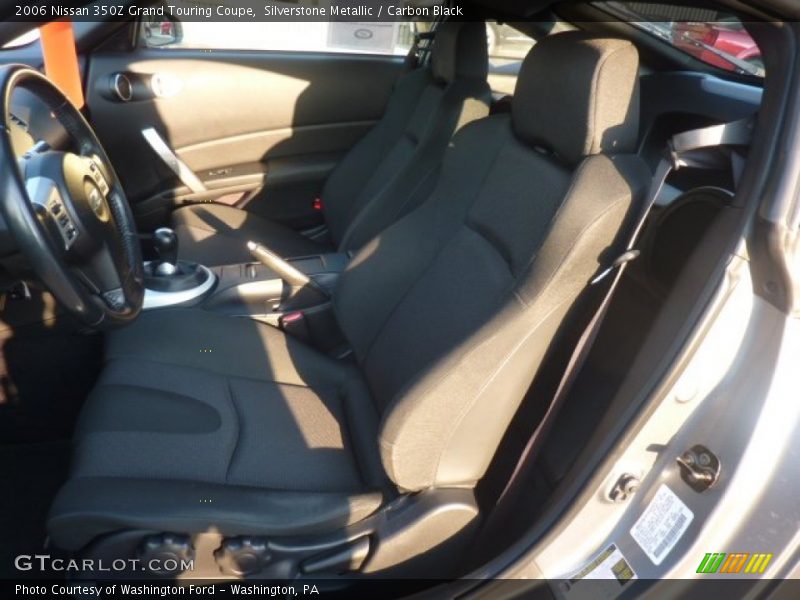 2006 350Z Grand Touring Coupe Carbon Black Interior