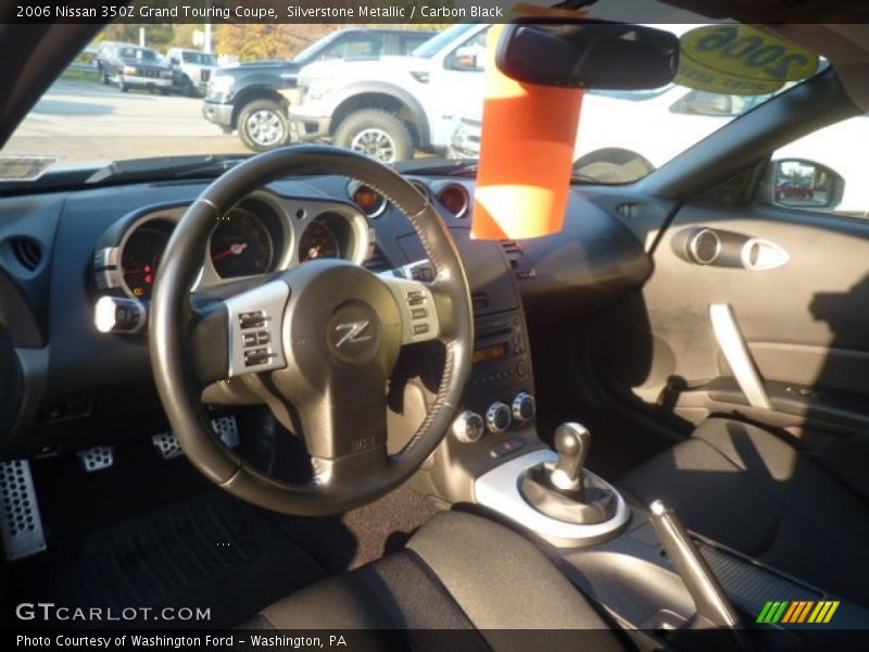  2006 350Z Grand Touring Coupe Carbon Black Interior
