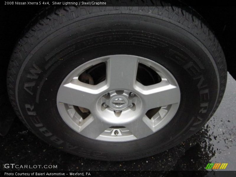 Silver Lightning / Steel/Graphite 2008 Nissan Xterra S 4x4