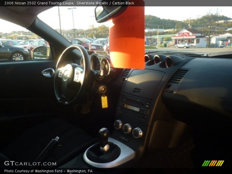 Silverstone Metallic / Carbon Black 2006 Nissan 350Z Grand Touring Coupe