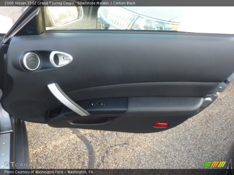 Silverstone Metallic / Carbon Black 2006 Nissan 350Z Grand Touring Coupe