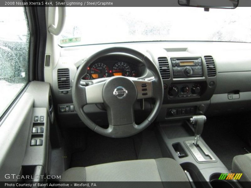Silver Lightning / Steel/Graphite 2008 Nissan Xterra S 4x4